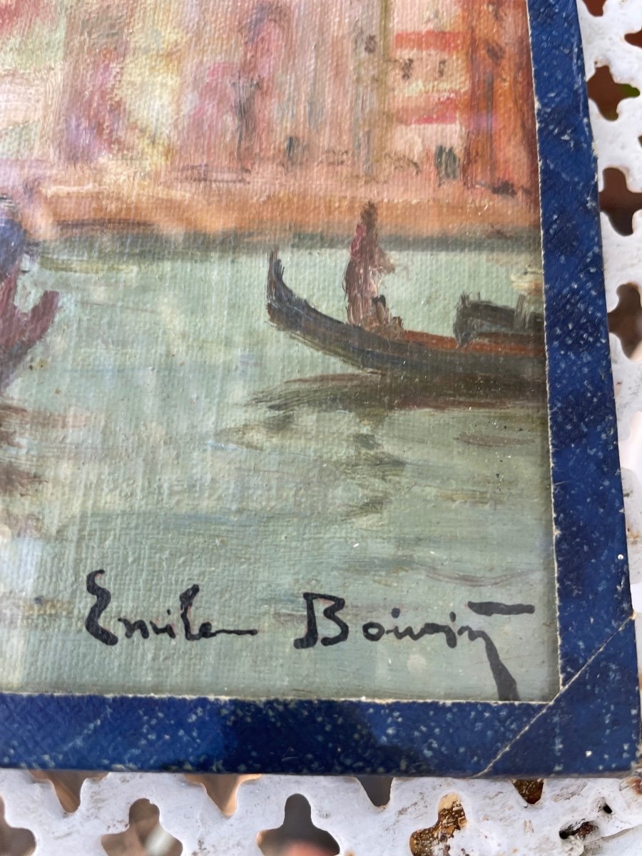 Venice And Its Gondoliers By Emile Boivin 