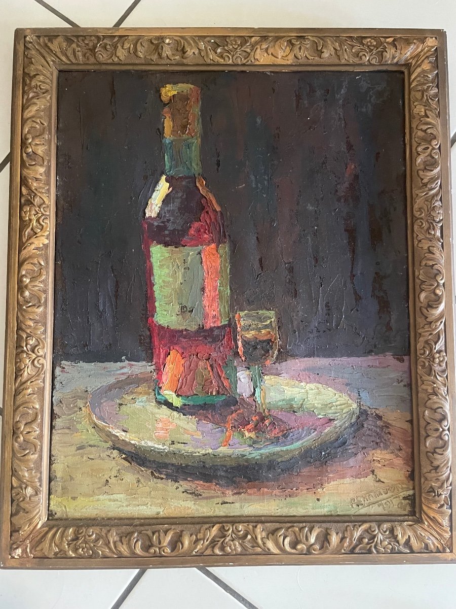 La Bouteille De Liqueur De Chambon 