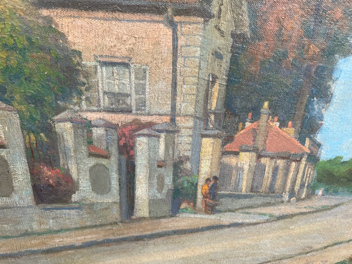 Village Of Louveciennes In Thiriet -photo-3