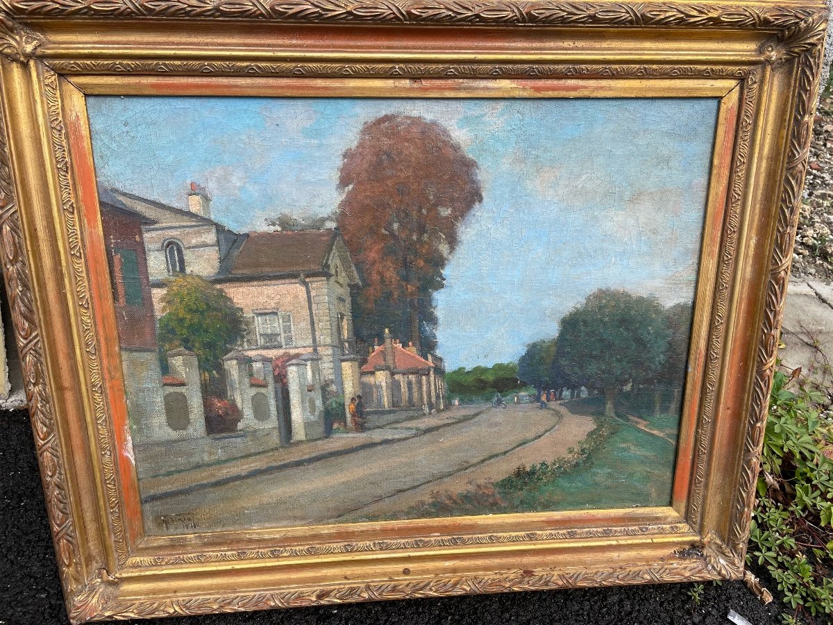 Village Of Louveciennes In Thiriet -photo-5