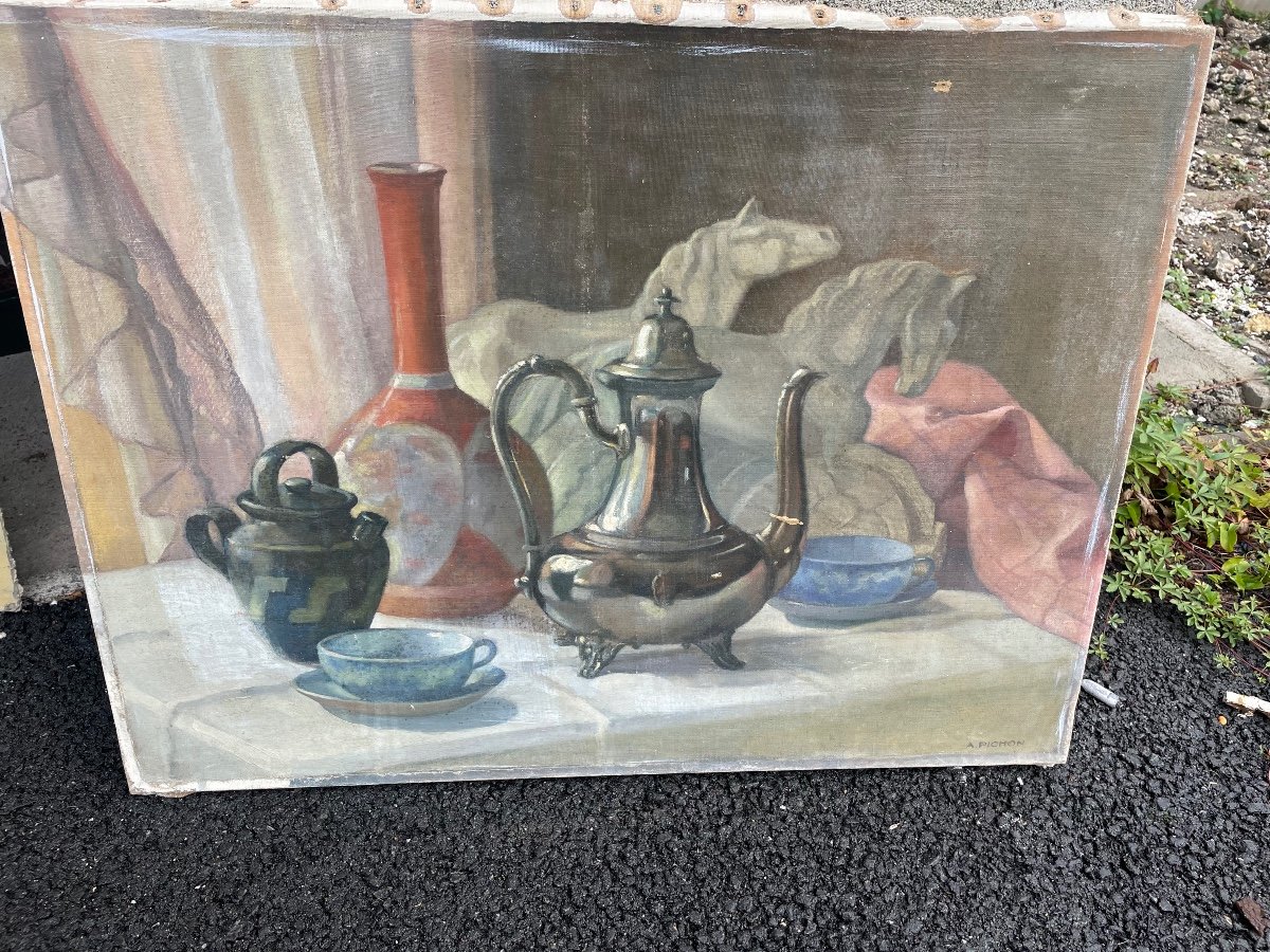 Pichon's Silver Coffee Pot -photo-3