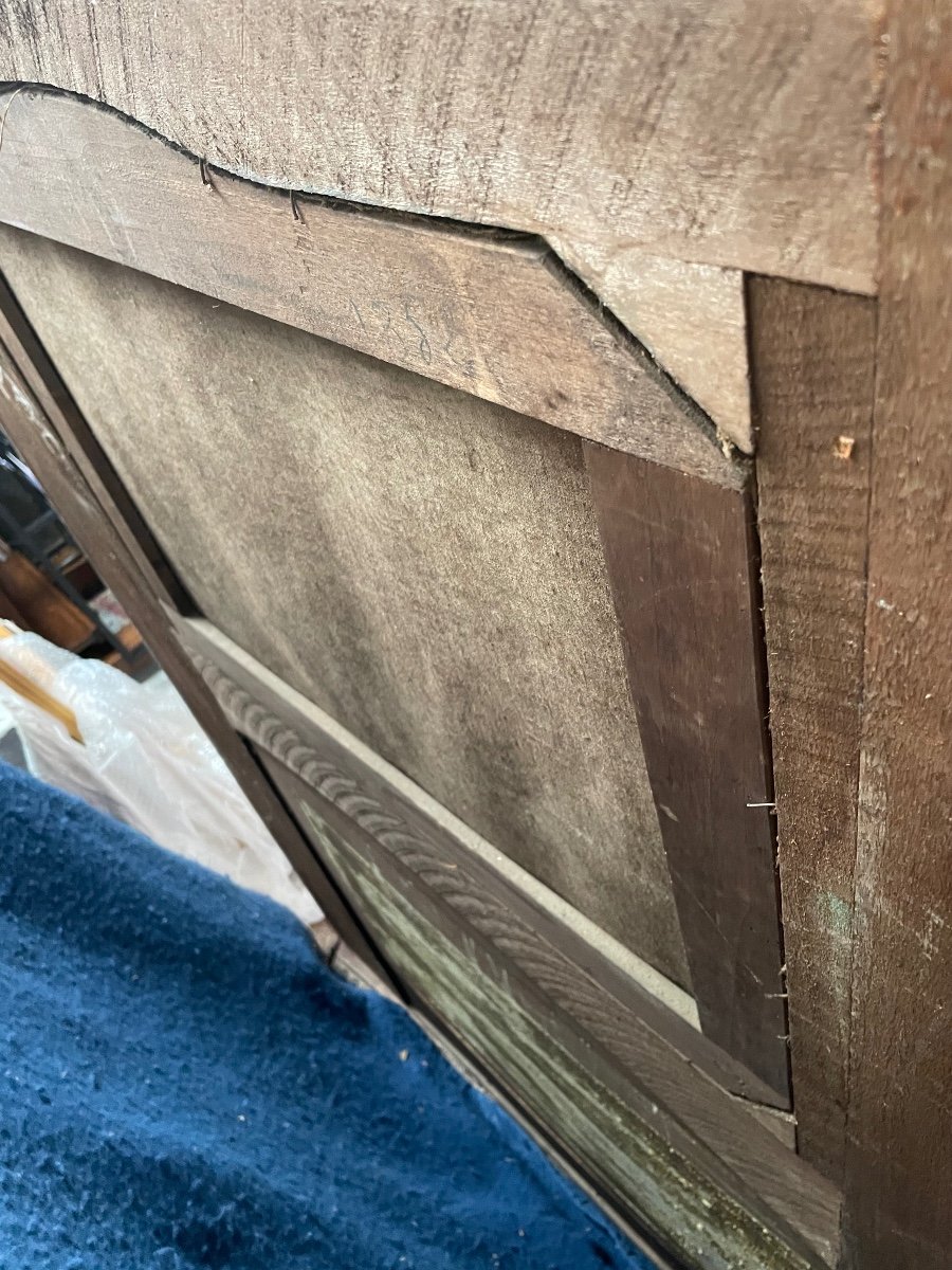 Romantic Lacquered Wood Trumeau -photo-7