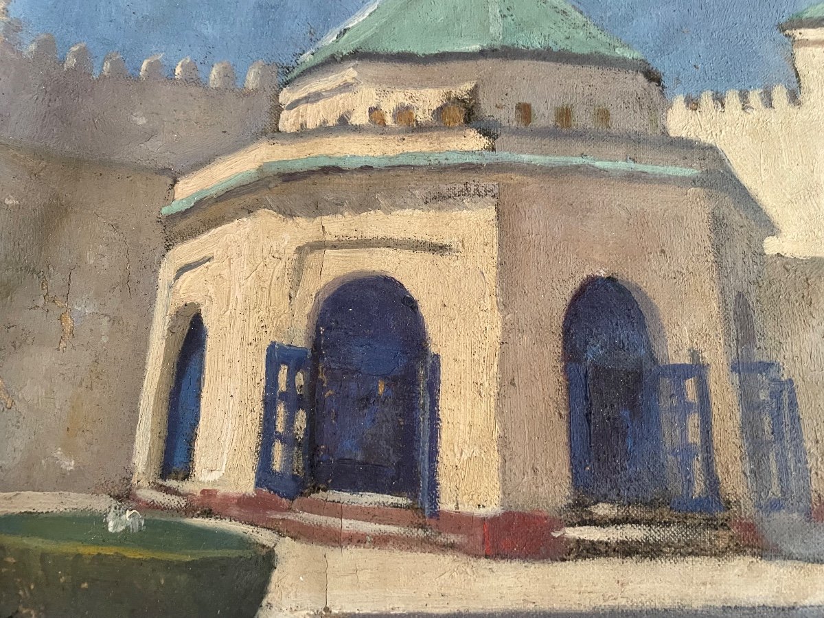 Orientalist Canvas By M.dassonville -photo-4