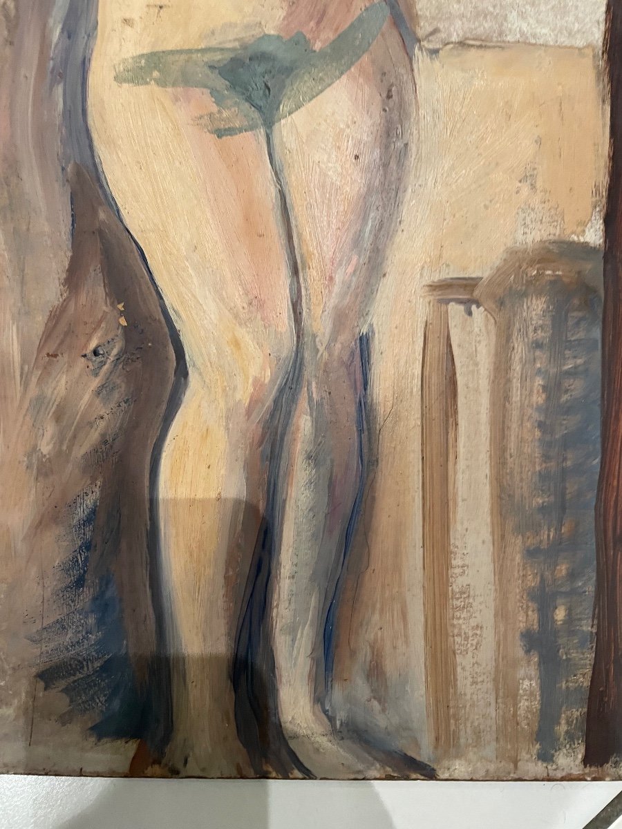 Nue à La Salle De Bain -photo-2