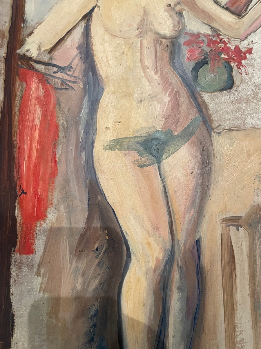 Nue à La Salle De Bain -photo-4