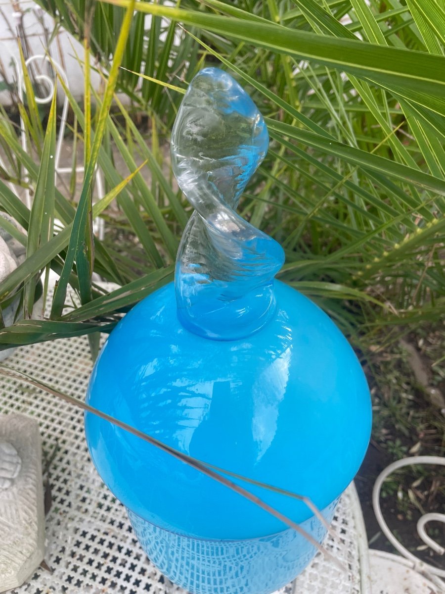 Large Murano Glass Candy Box -photo-3