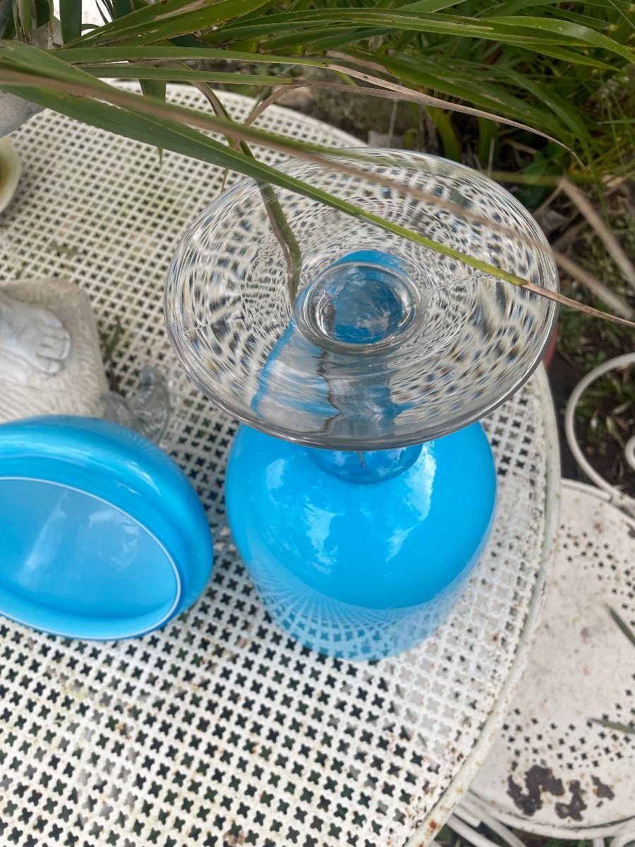 Large Murano Glass Candy Box -photo-2