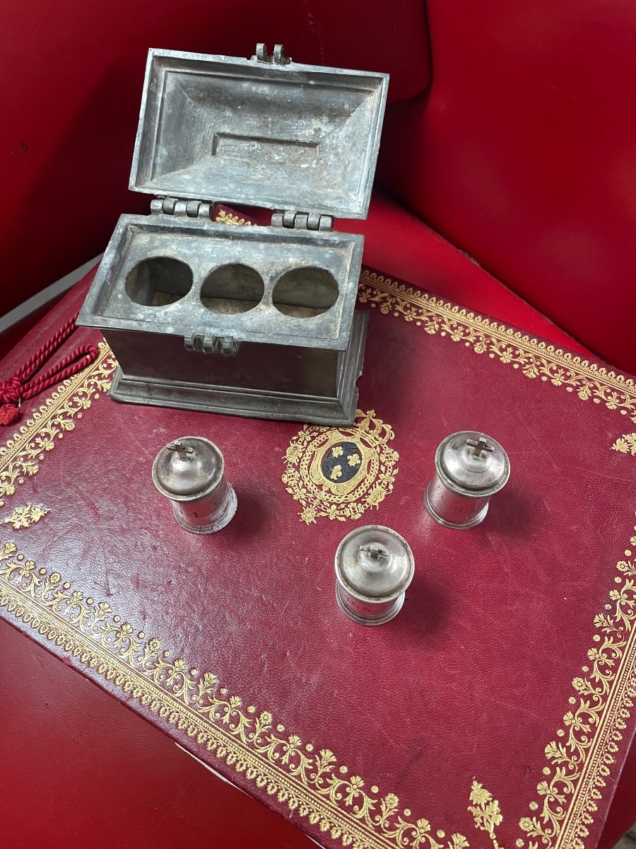 Tin Box With Holy Silver Oils -photo-2