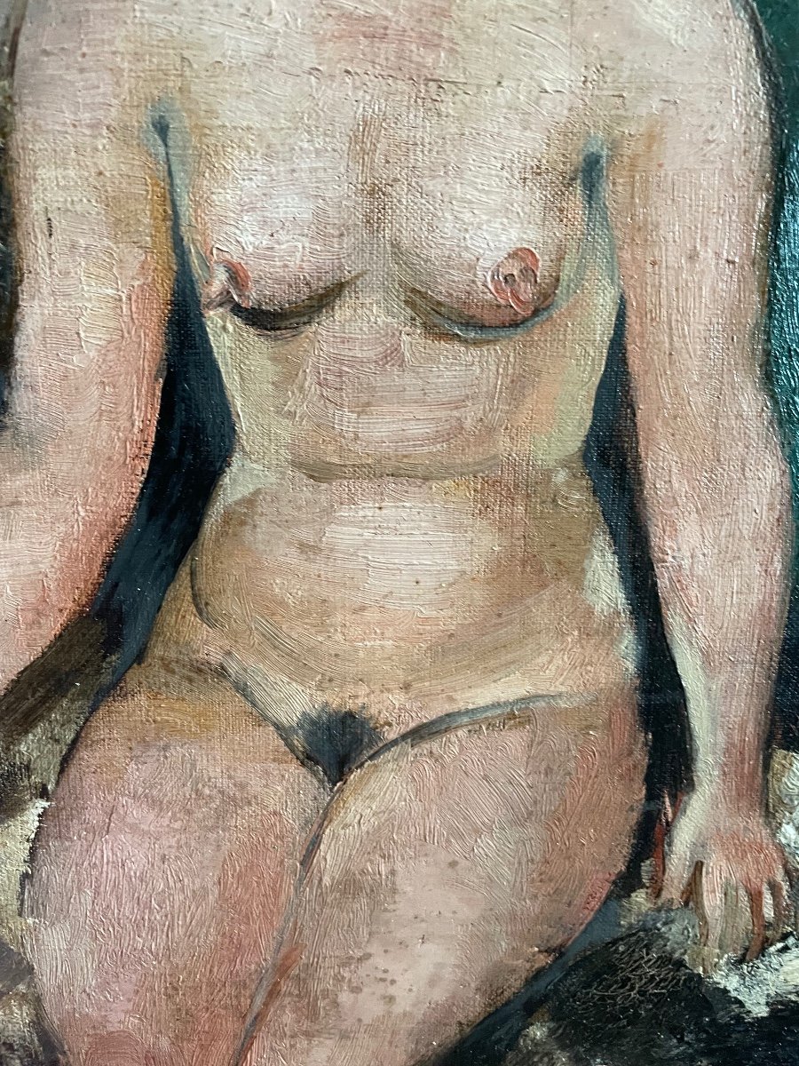 Naked Woman By Georges Emile Capon -photo-5