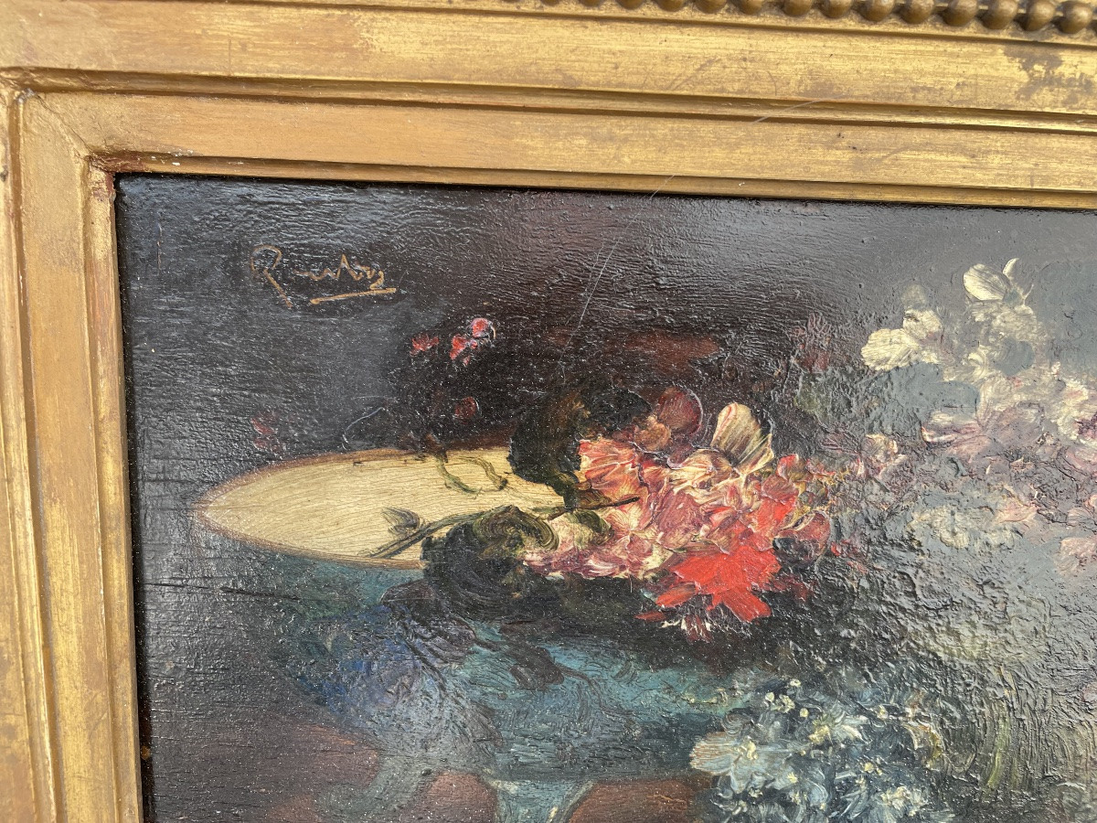 Porcelain Bowl With Flower Beds -photo-4