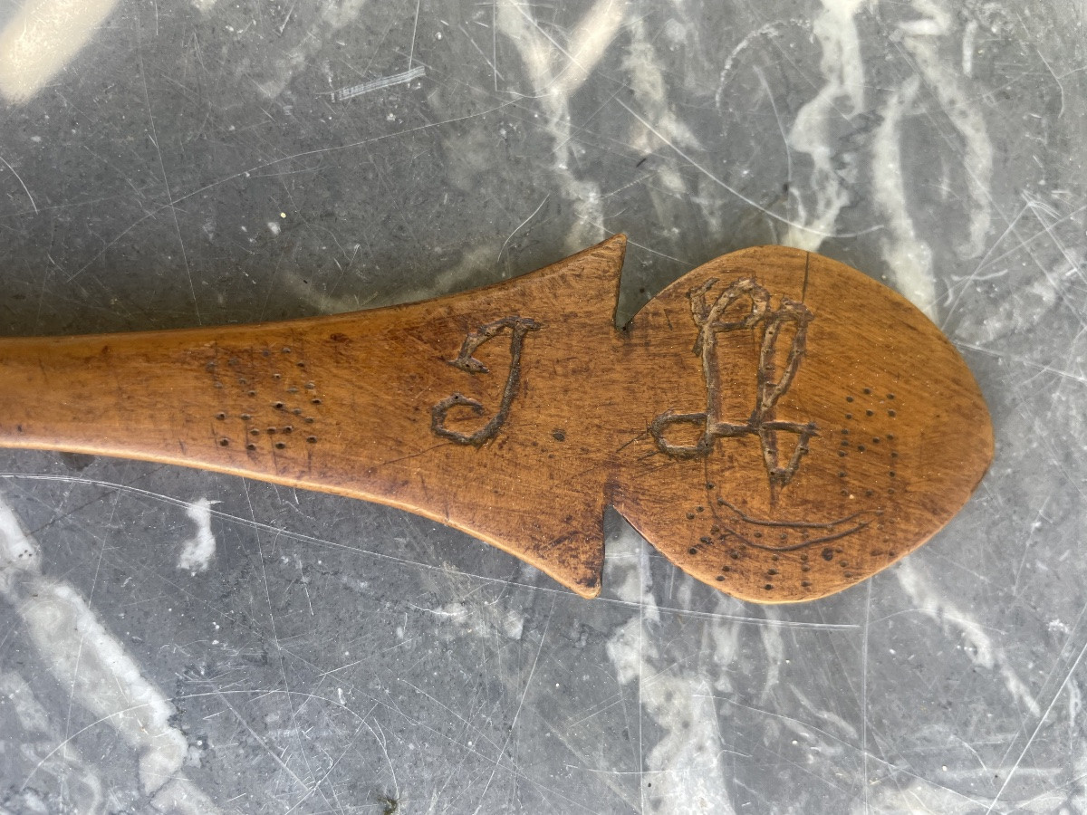 Bous Spoon, 18th Century, From Queyras -photo-3