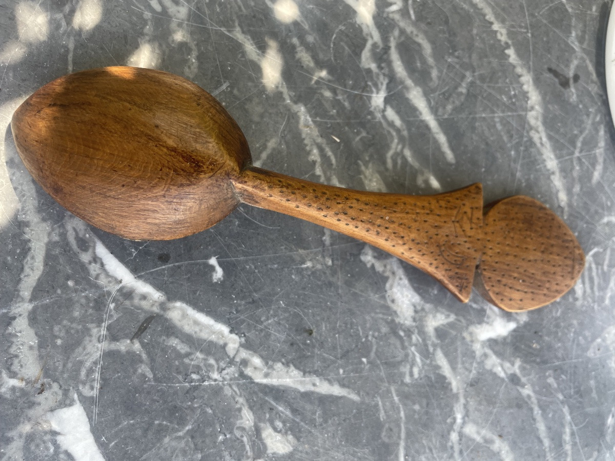 Bous Spoon, 18th Century, From Queyras -photo-2
