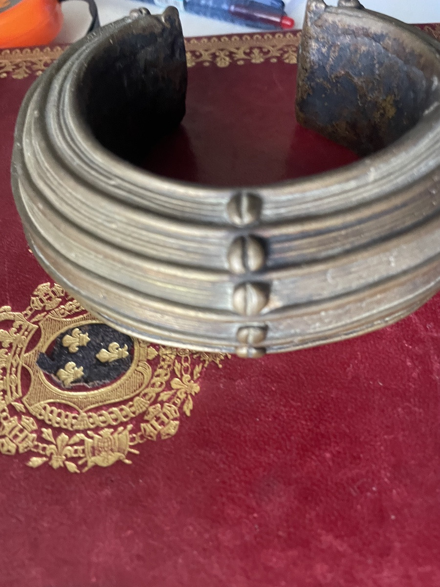 Bracelet D’esclave En Bronze -photo-5