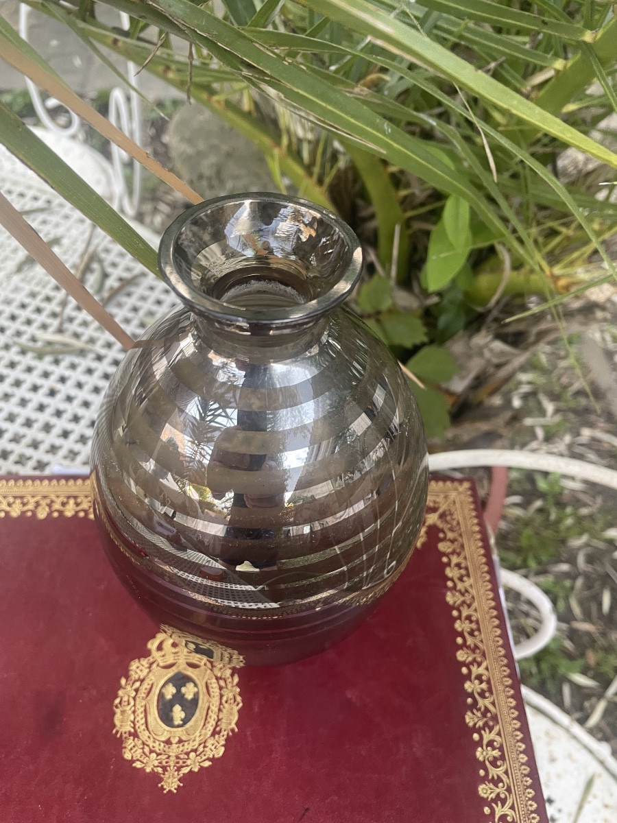 Vase Verre Art Déco 