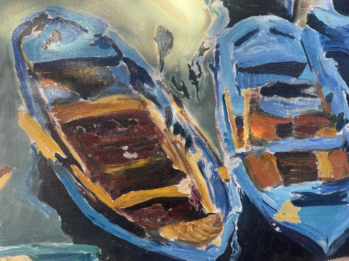 Barques De Pêche Et Pêcheurs -photo-3