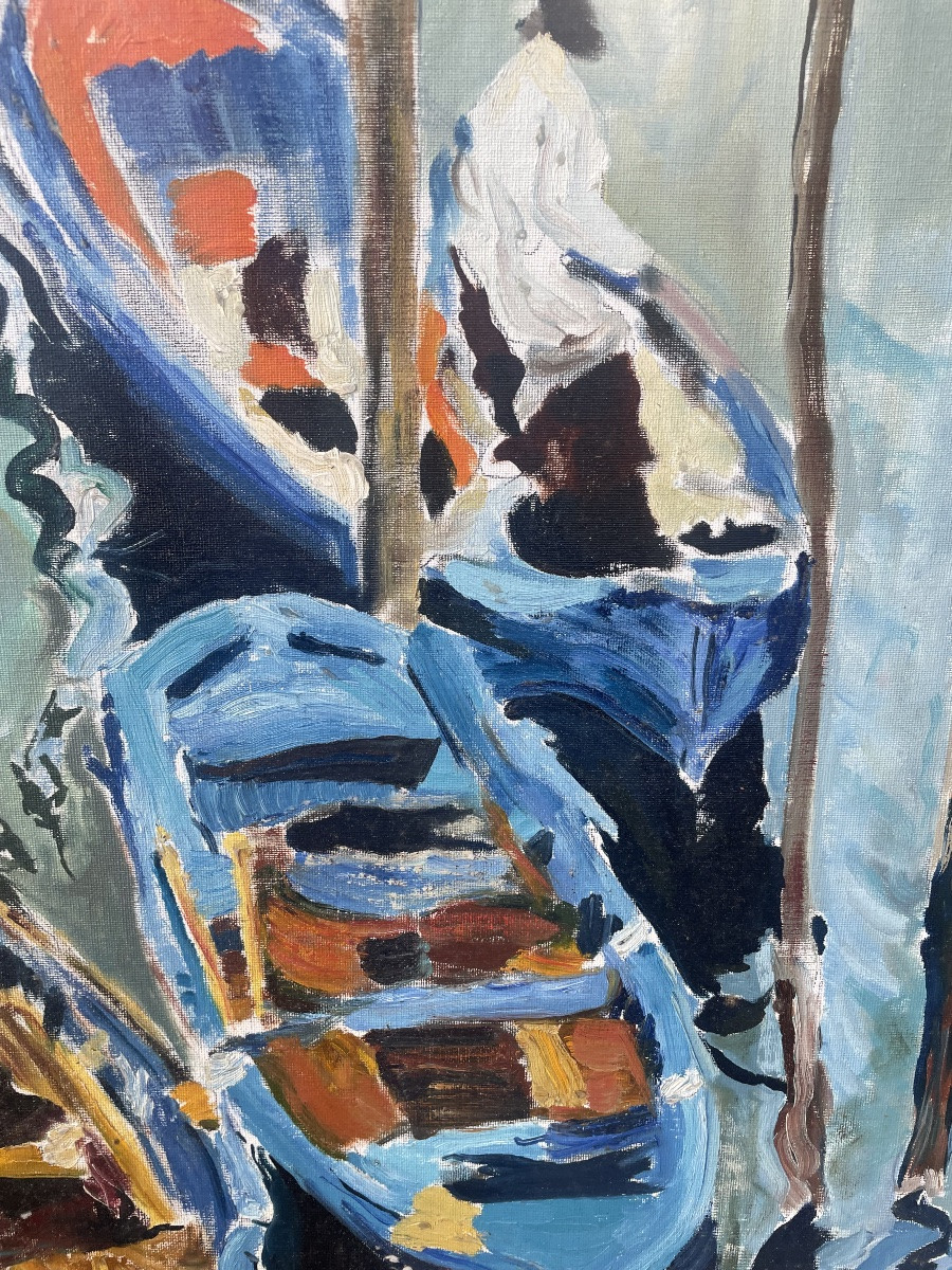 Barques De Pêche Et Pêcheurs -photo-1