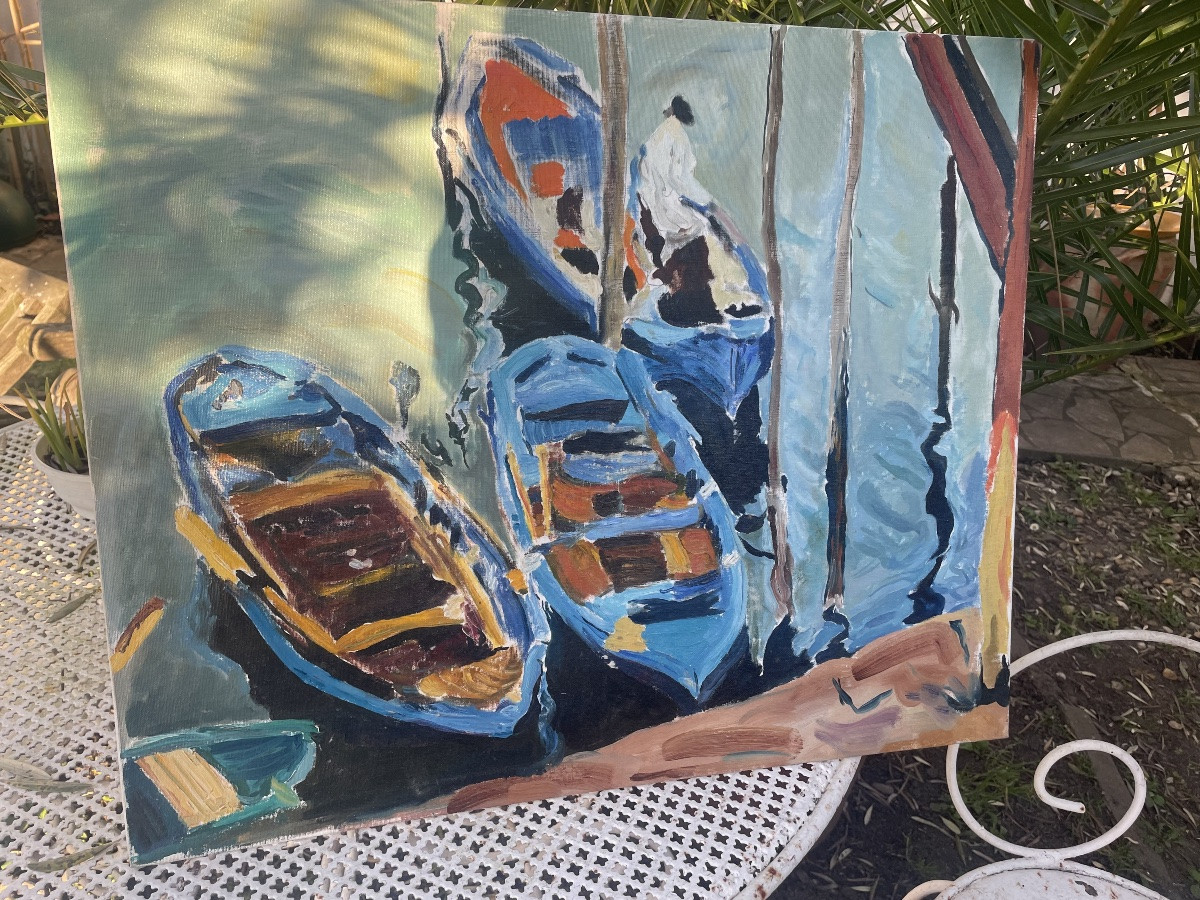 Barques De Pêche Et Pêcheurs -photo-6