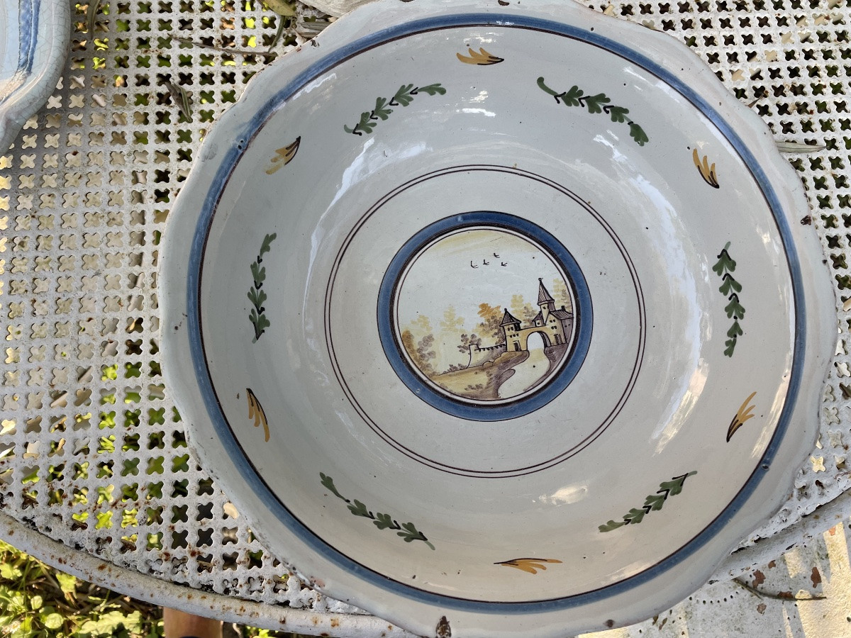 18th Century Earthenware Bowl -photo-2