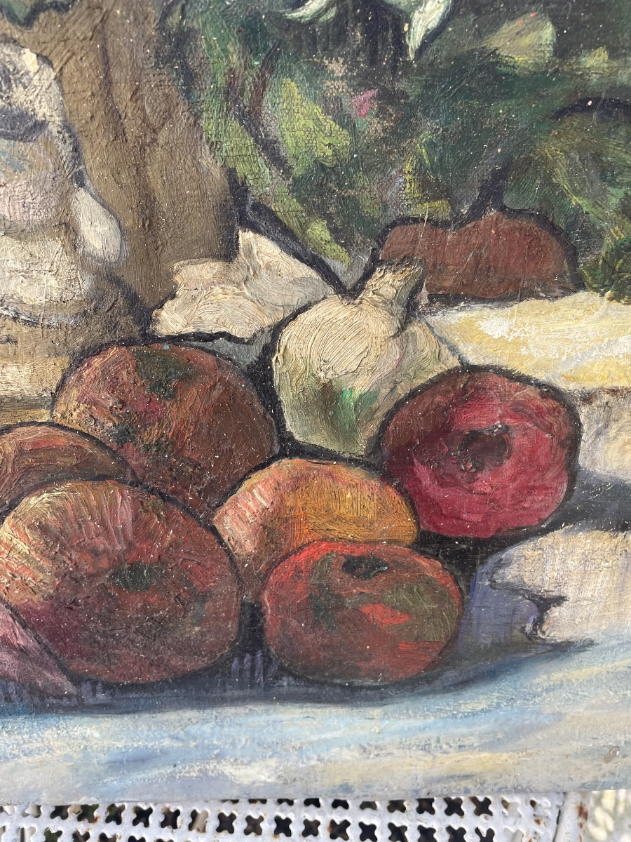 Flowers And Fruits Breton School 