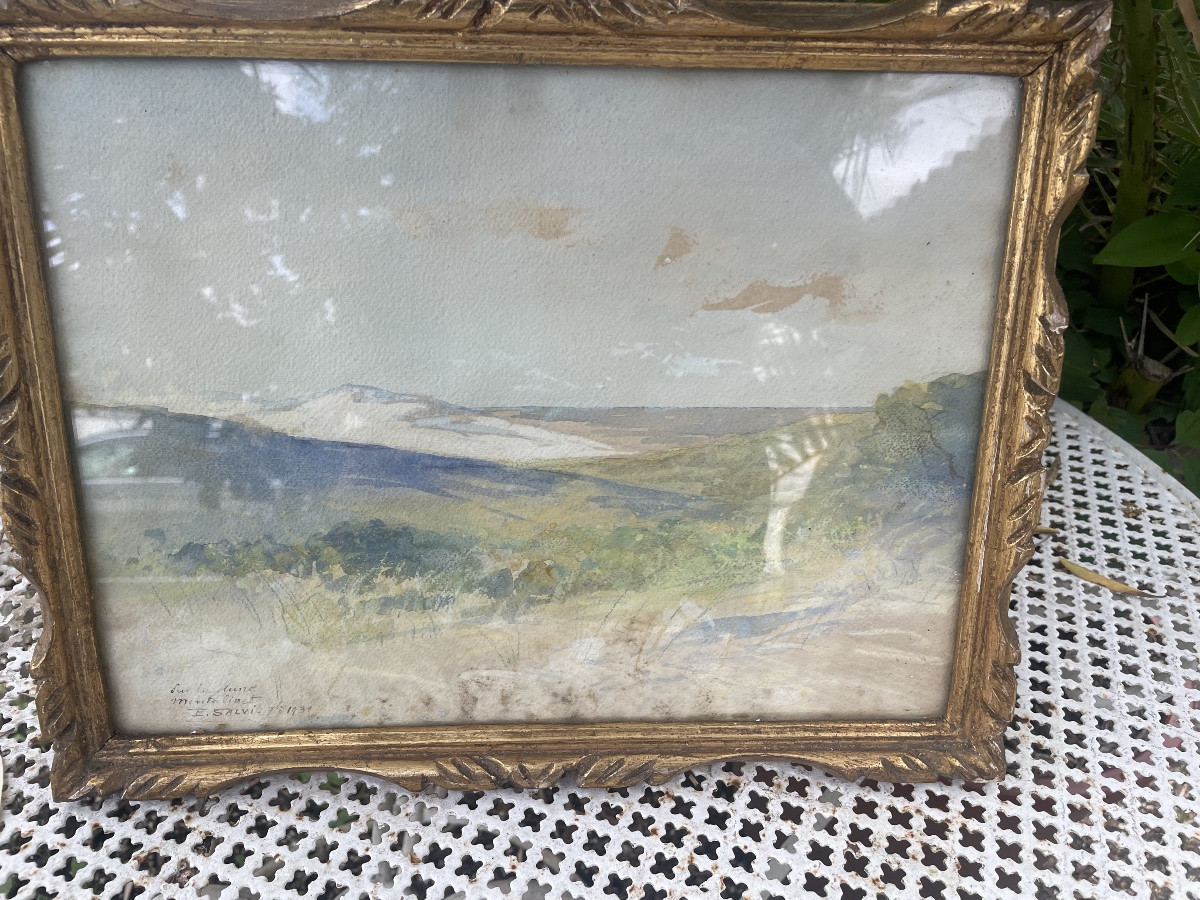 Watercolor Of Montalivet Beach -photo-2