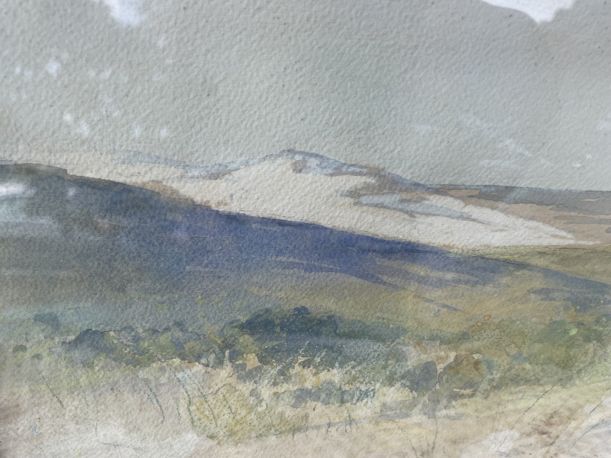 Watercolor Of Montalivet Beach -photo-4