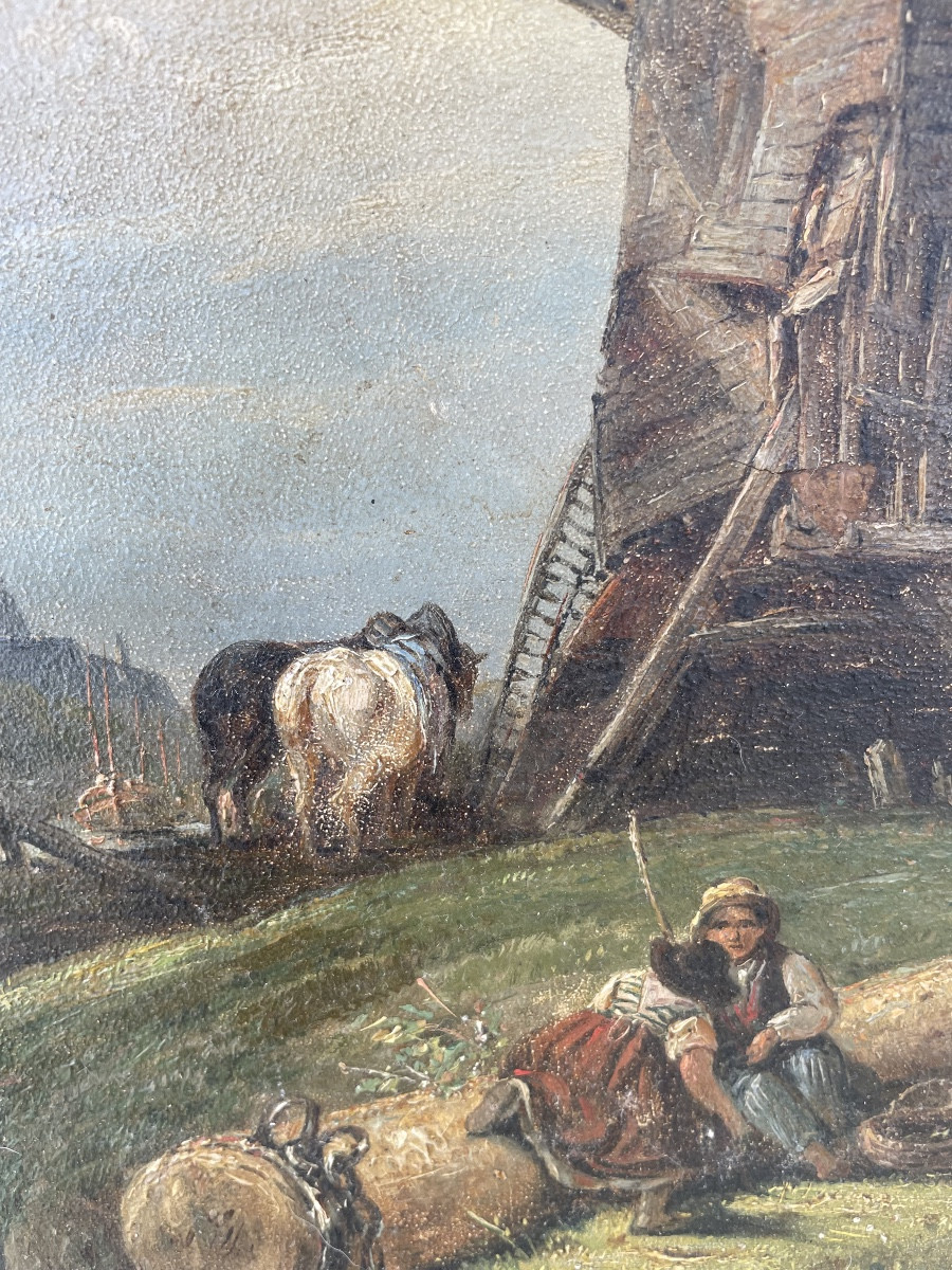 Lumberjacks And Horses 