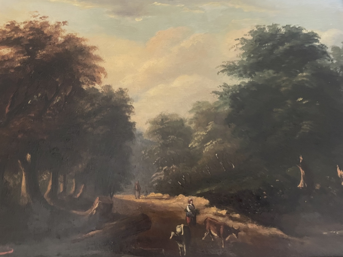 Tableau de l’école de barbizon de Eug .Dédé 