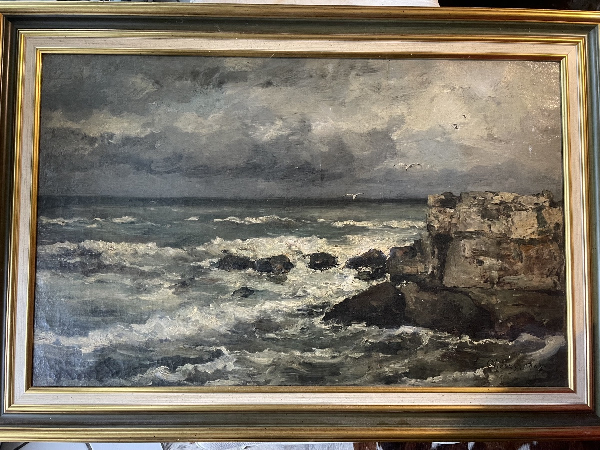Sea And Rocks Of Léonce Chabry -photo-3