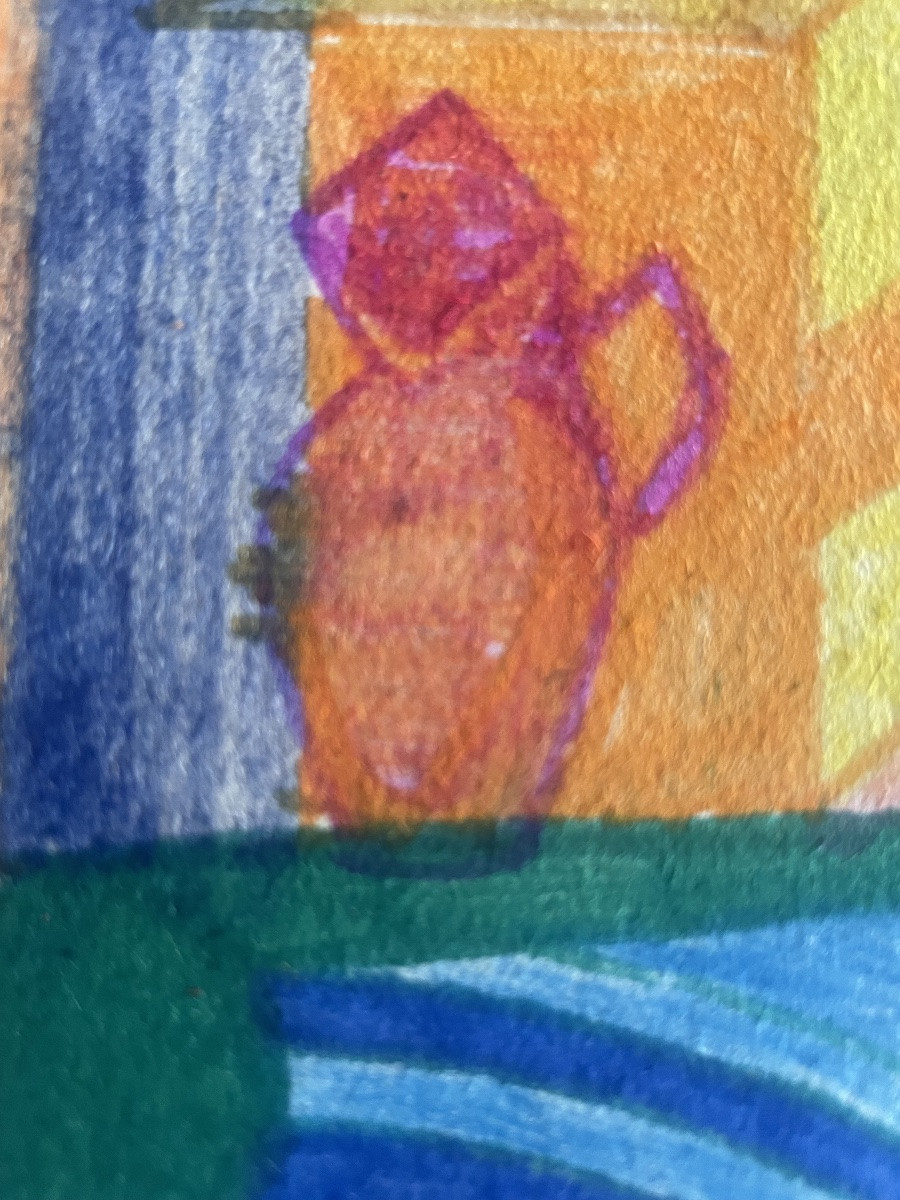 Cubist Gouache By Franciska Clausen -photo-8
