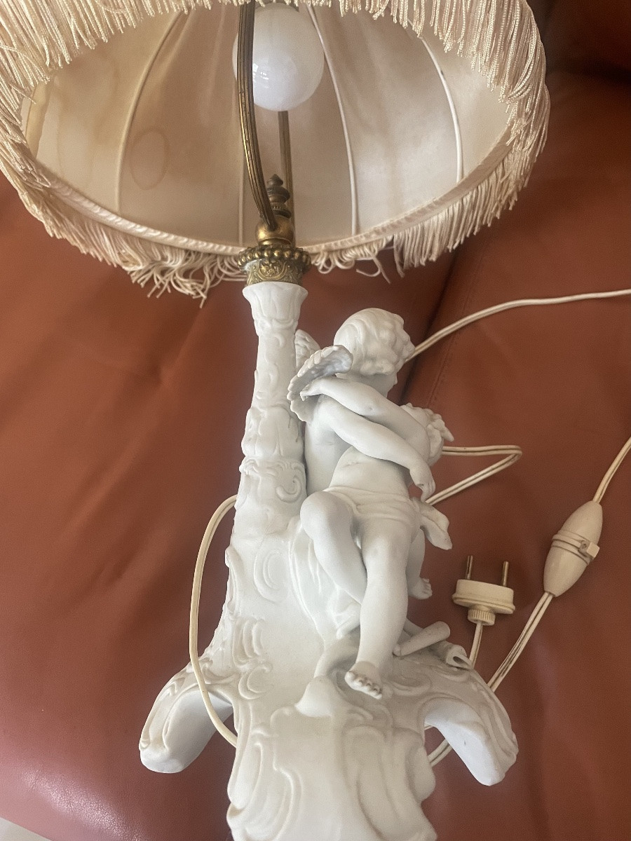 Biscuit lampe les deux angelots -photo-7