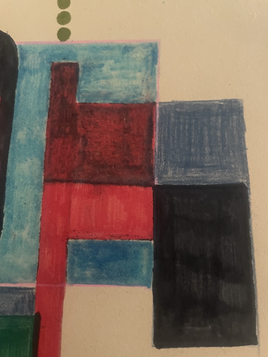 Cubist Gouache By Franciska Clausen -photo-2