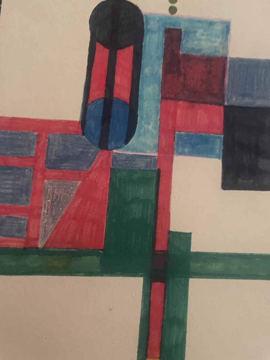 Cubist Gouache By Franciska Clausen -photo-8