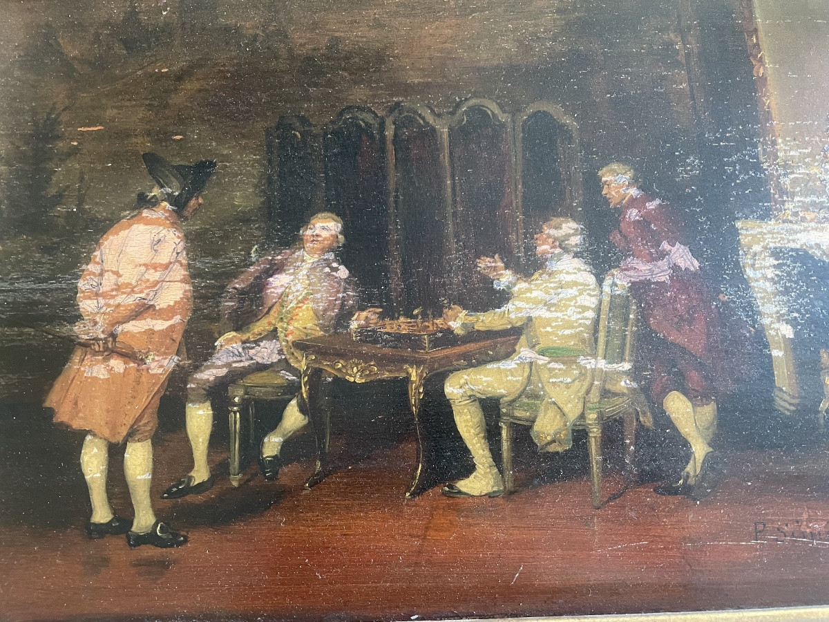 La partie d’échecs -photo-3