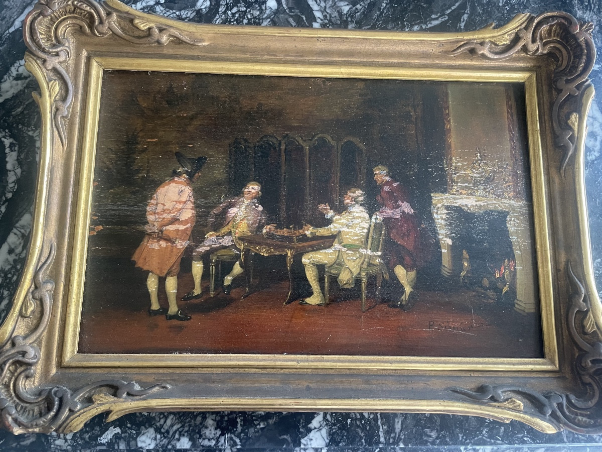 La partie d’échecs 