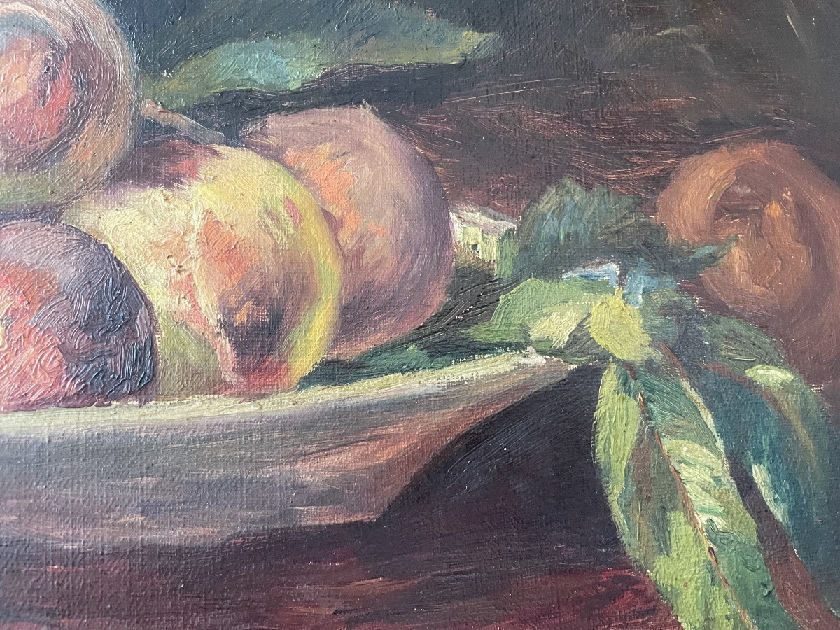 Still Life With Fruit And Teapot By Lan-ho -photo-2