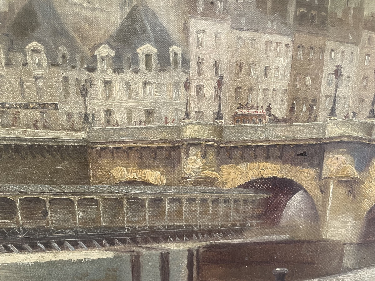 Bridge And City Of Paris -photo-2
