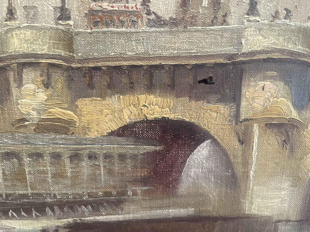 Bridge And City Of Paris -photo-3