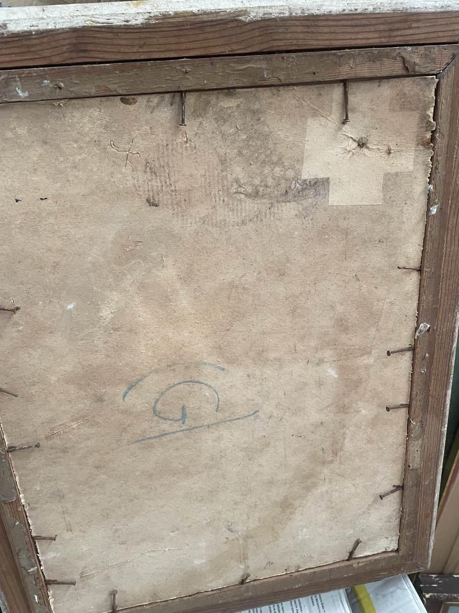 Tableau cubiste de Serra -photo-7