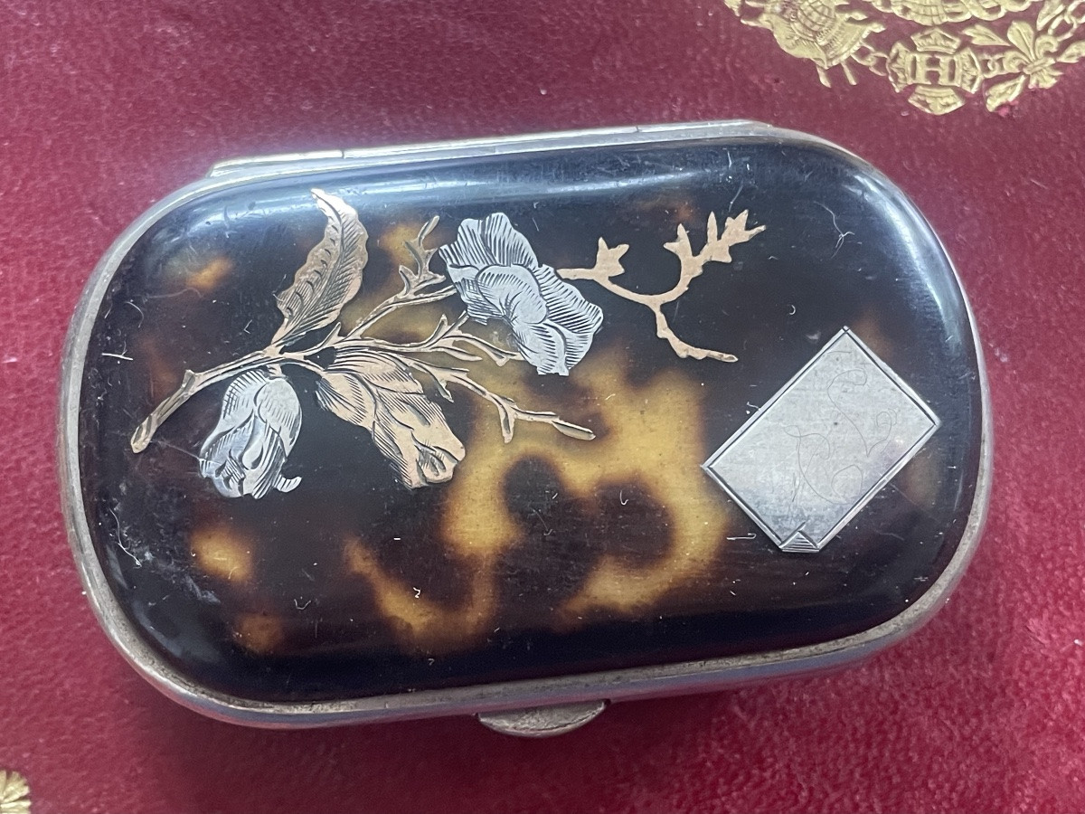 Niii Silver And Gold Tortoiseshell Purse -photo-7