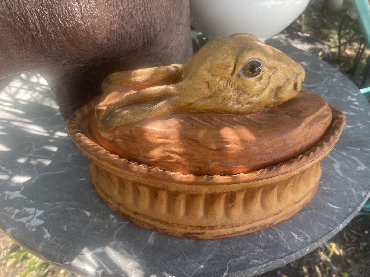 Pillivuyt Porcelain Hare Terrine-photo-6