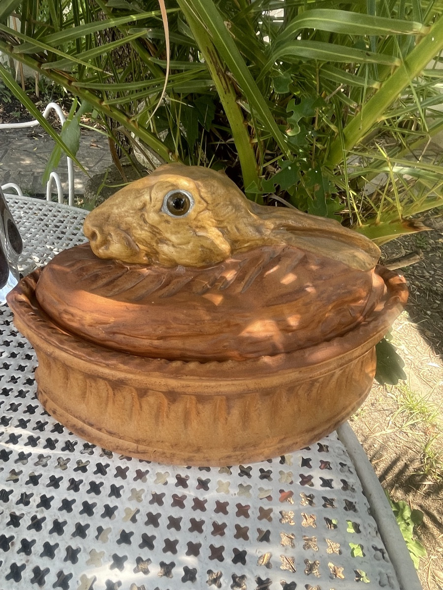 Pillivuyt Porcelain Hare Terrine