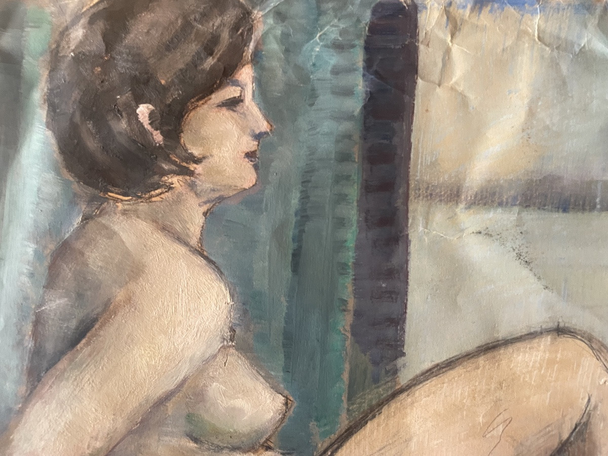 Seated Nude Woman -photo-5