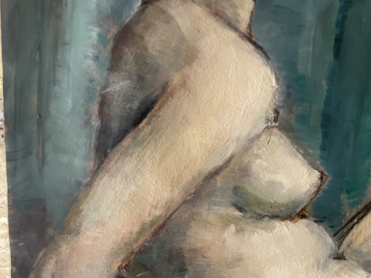 Seated Nude Woman 