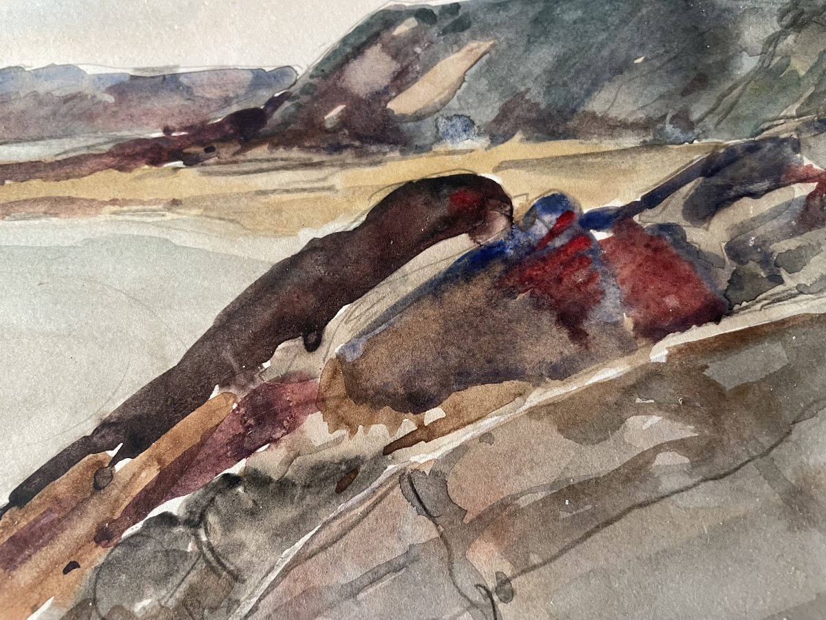 Sea And Rocks By Marcel Charpaux -photo-3