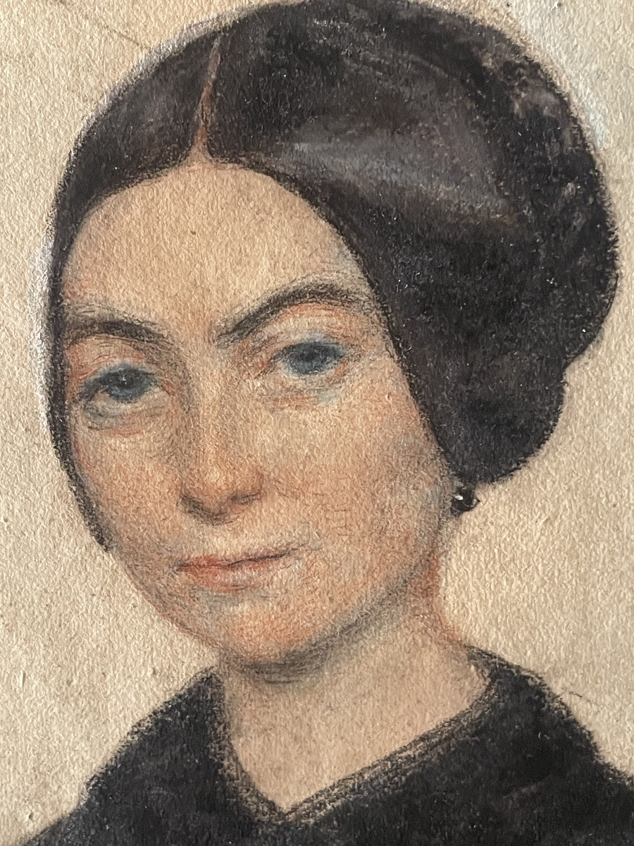 Young Lady With A Bun By Paul Brindeau -photo-2