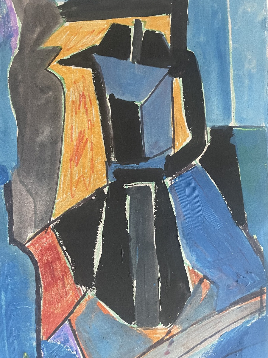 La bouteille bleu de pierre Ambrogiani-photo-3