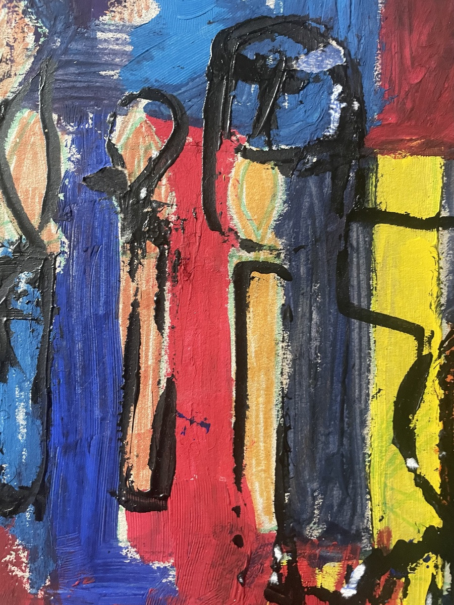 Still Life With Guitar By Pierre Ambrogiani -photo-4