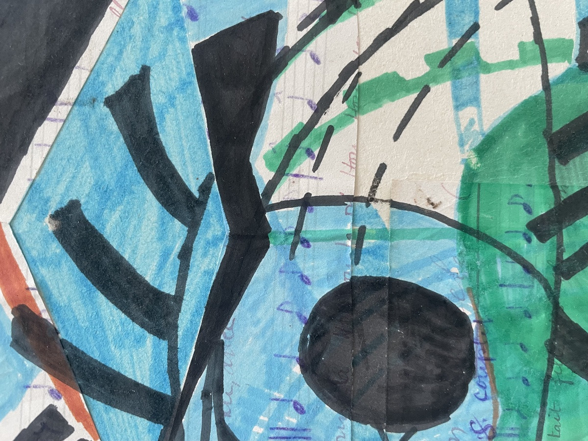 Gouache et collages de Franciska Clausen -photo-2
