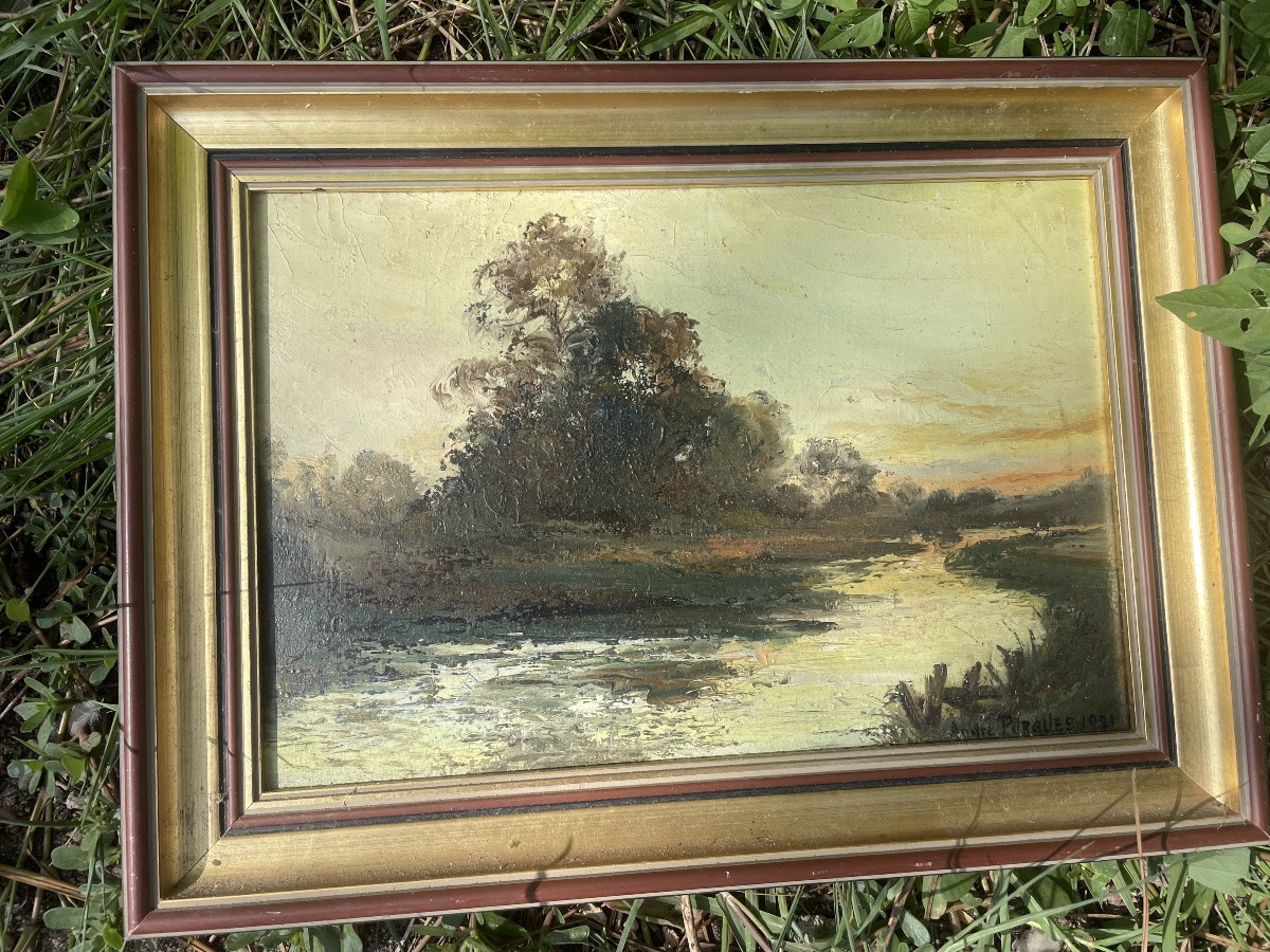 Paysage à la rivière -photo-2