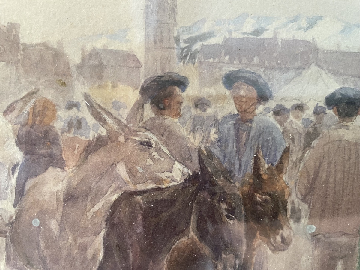 The Donkey Market In The Basque Country -photo-7